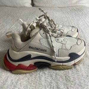 Balenciaga Triple S Sneakers Black/ Red/ White/ Grey